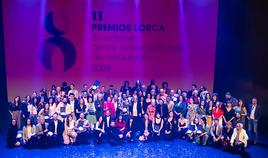 
			      Imagen de archivo de la última edición de los Premios Lorca Academia de las Artes Escénicas de Andalucía 2025.			    
			  